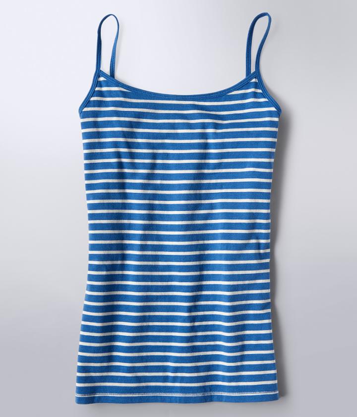 Aeropostale Aeropostale Striped Basic Cami - Blue, Xsmall