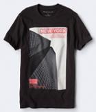 Aeropostale Aeropostale New York Skyscraper Graphic Tee - Black, Xsmall