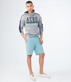 Aeropostale Aeropostale Classic Flat-front Reflex Shorts - Spring Rain, 27