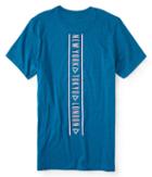 Aeropostale Aeropostale New York Tokyo London Graphic Tee - Darkest Teal, Xxlarge