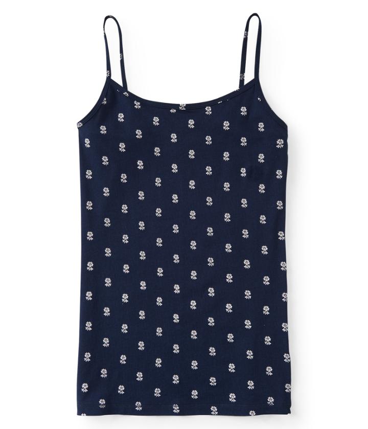Aeropostale Aeropostale Daisy Basic Cami - Navy, Xsmall