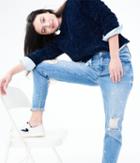Aeropostale Aeropostale Mid-rise Girlfriend Jean - Light Wash, 2 R
