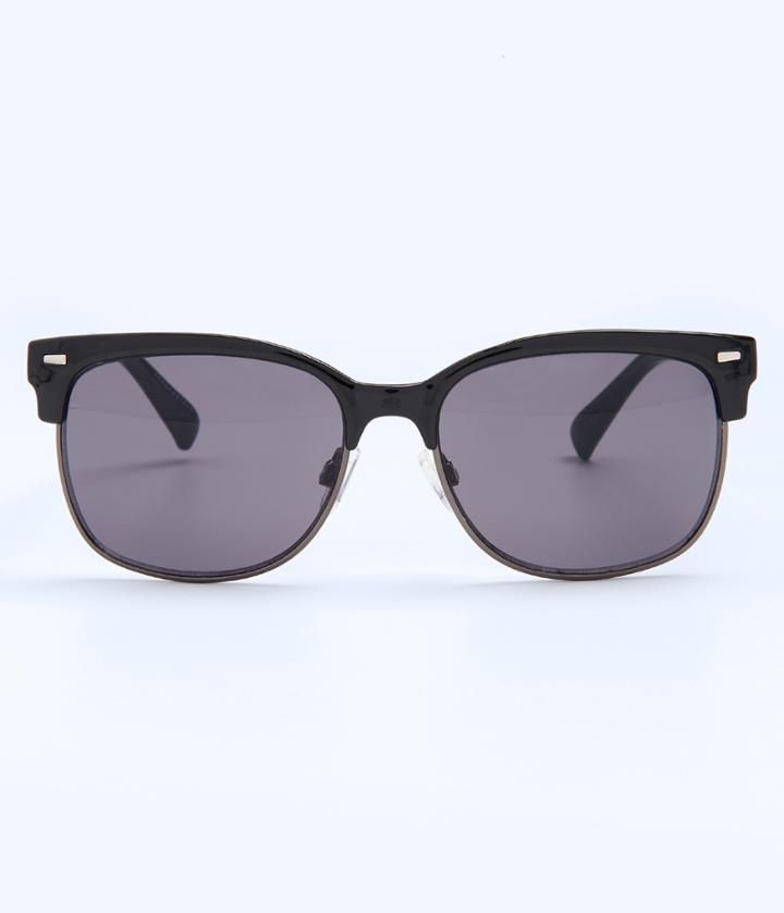 Aeropostale Aeropostale Shiny Clubmax Sunglasses - Black