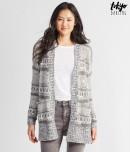 Aeropostale Tokyo Darling Blended Stripe Cardigan