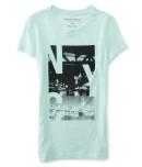Aeropostale Nyc Skyline Fade Out Graphic T