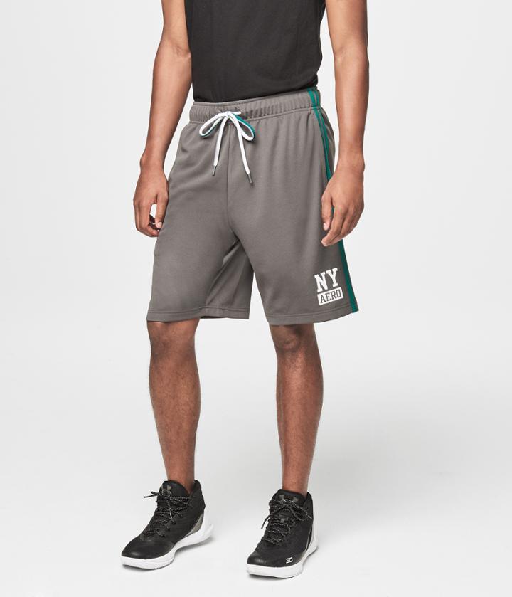 Aeropostale Aeropostale Ny Mesh Athletic Shorts - Asphalt, Xsmall