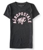 Aeropostale Aeropostale Aero Nyc Arch Graphic Tee - Charcoal Heather Grey, Xsmall