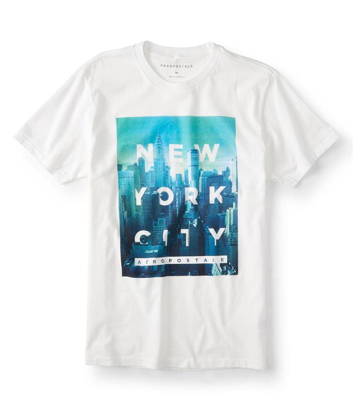 Aeropostale Aeropostale Hidden New York City Graphic Tee - Bleach, Small