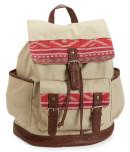 Aeropostale Tribal Block Cinch Backpack