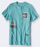 Aeropostale Aeropostale Desert Road Trip Graphic Tee - Teal, Xsmall