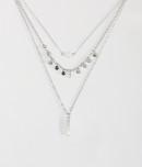 Aeropostale Minimalist Layered Short-strand Necklace