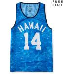 Aeropostale Free State Hawaii Mesh Tank