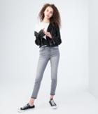 Aeropostale Aeropostale Seriously Stretchy High-waisted Ankle Jegging - Grey, 14 R