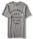 Aeropostale Aeropostale Guys' Muhammad Ali Greatest Graphic Tee - Medium Heather Grey, Xsmall