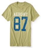 Aeropostale Aeropostale Aero Ny 1987 Graphic Tee - Green, Xsmall