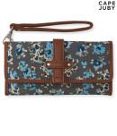 Aeropostale Cape Juby Floral Trifold Wallet