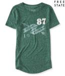 Aeropostale Free State Nyc Banner Graphic T