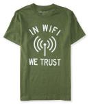 Aeropostale Wifi Symbol Graphic T