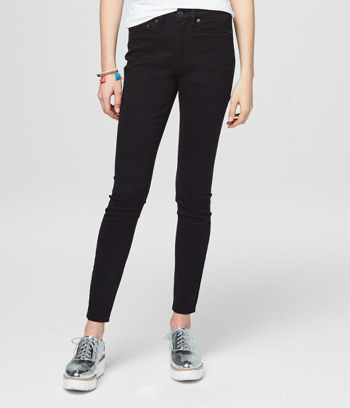 Aeropostale Aeropostale High-waisted Solid Uniform Jegging - Black, 000 S