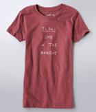 Aeropostale Aeropostale To Do List Graphic Tee - Dark Red, Xsmall