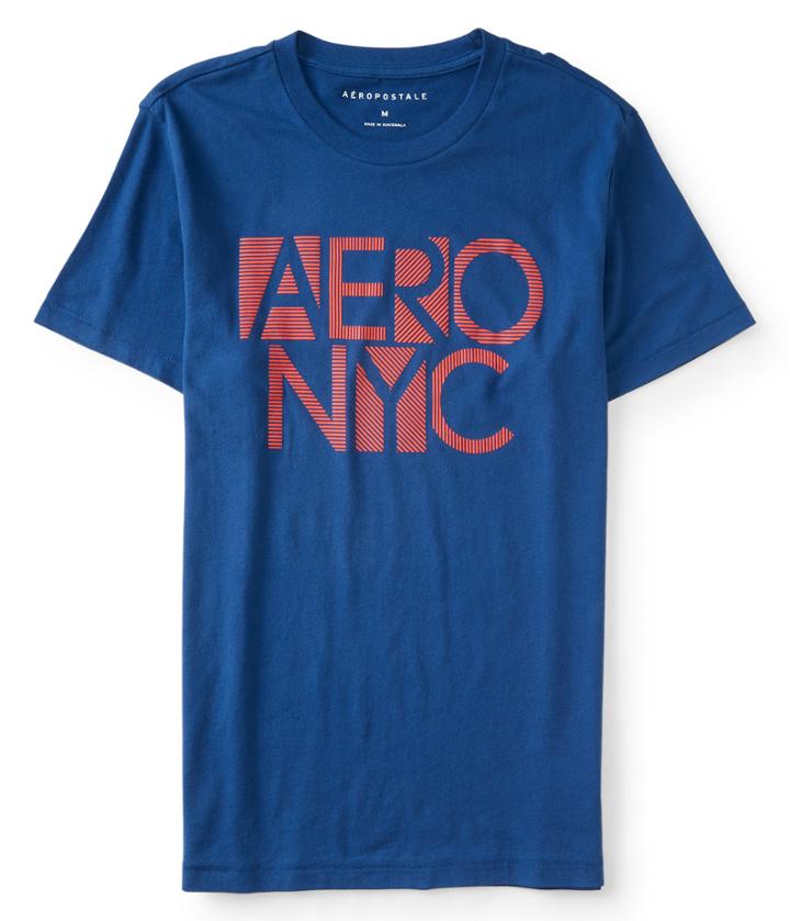 Aeropostale Aeropostale Aero Nyc Graphic Tee - Midnight Blue, Xsmall