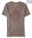 Aeropostale Free State Pacific Nw Graphic T
