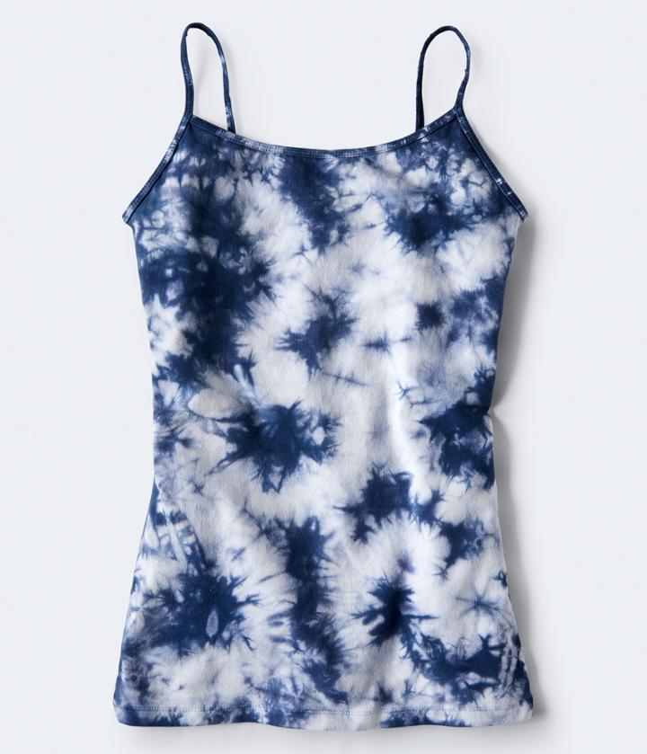 Aeropostale Aeropostale Tie-dye Basic Cami - Navy, Xsmall