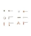 Aeropostale Geo Pav Stud Earring 6-pack