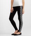 Aeropostale Floral Side Stripe Leggings