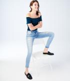 Aeropostale Aeropostale High-waisted Seriously Sculpting Ankle Jegging - Light Wash, 14 R