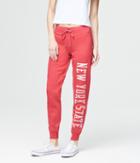 Aeropostale Aeropostale New York State Jogger Sweatpants - Bossa Nova, Xlarge