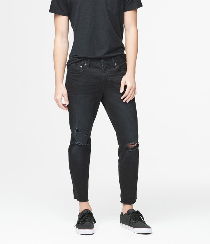 Aeropostale Aeropostale Skinny Crop Black Wash Reflex Jean - Black Wash