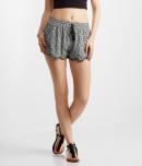 Aeropostale Southwestern Print Scallop Hem Shorts