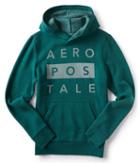 Aeropostale Stacked Aropostale Pullover Hoodie - Dusty Rosemary, Xsmall