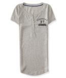 Aeropostale Aero Ny Athletic Division Ribbed Henley