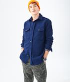Aeropostale Aeropostale Long Sleeve Workwear Flannel Woven Shirt - Persian Navy, Xsmall