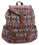 Aeropostale Tribal Ikat Cinch Backpack