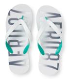 Aeropostale Aeropostale Aero Stamped Flip-flop - Bleach, Small