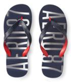 Aeropostale Aeropostale Aero Stamped Flip-flop - Classic Navy, Small