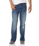 Aeropostale Relaxed Medium Wash Destroyed Jean