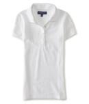 Aeropostale Solid Pique Polo