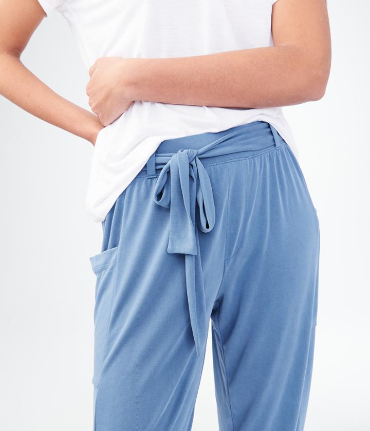 Aeropostale Aeropostale Lld Slouchy Belted Joggers - Blue, Xxsmall