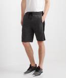 Aeropostale Heathered Terry Mesh Stripe Shorts