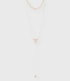 Aeropostale Aeropostale Triangle Y-neck & Choker Short/long-strand Necklace 2-pack - Multi