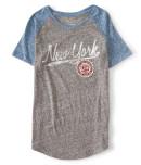 Aeropostale New York Patch Baseball Graphic T