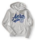 Aeropostale Aeropostale Aero Ny Torch Pullover Hoodie - Light Heather Grey, Xsmall