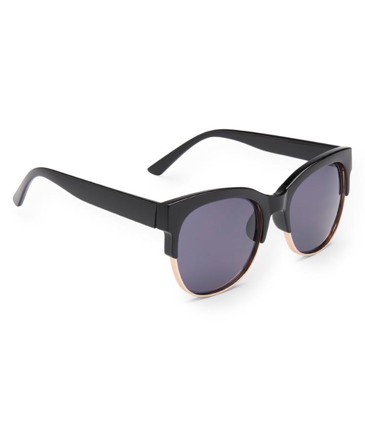 Aeropostale Aeropostale Solid Clubmax Sunglasses - Black