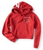 Aeropostale Aeropostale Aero 87 Stacked Text Pullover Hoodie - Red Robin, Xsmall
