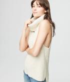 Aeropostale Aeropostale Turtleneck Sweater Vest - Floral White, Xsmall