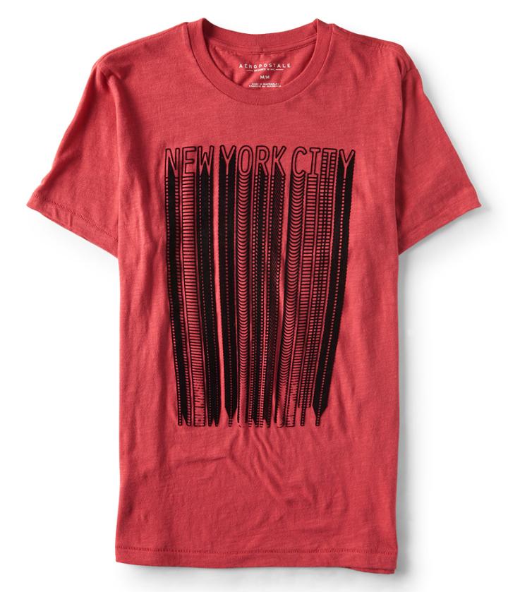 Aeropostale Aeropostale New York City Graphic Tee - American Beauty, Xsmall